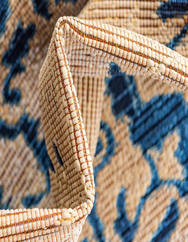 Detail image of  10' x 12' 2  Washable Botanical Indoor / Outdoor Rug