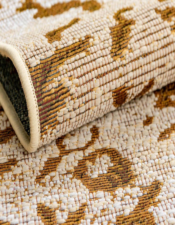 Detail image of 8' x 11' 4 Washable Botanical Indoor / Outdoor Rug