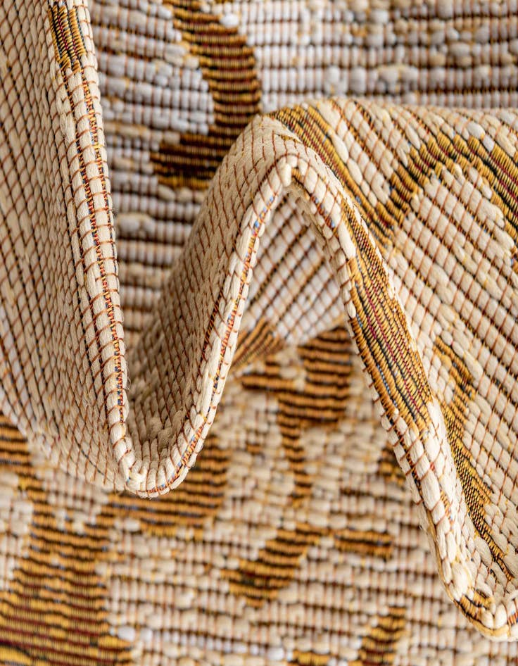 Detail image of 8' x 11' 4 Washable Botanical Indoor / Outdoor Rug