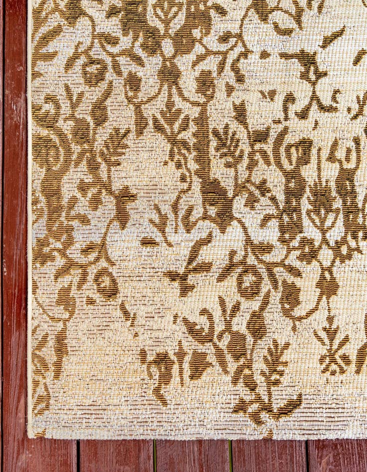 Detail image of 8' x 11' 4 Washable Botanical Indoor / Outdoor Rug