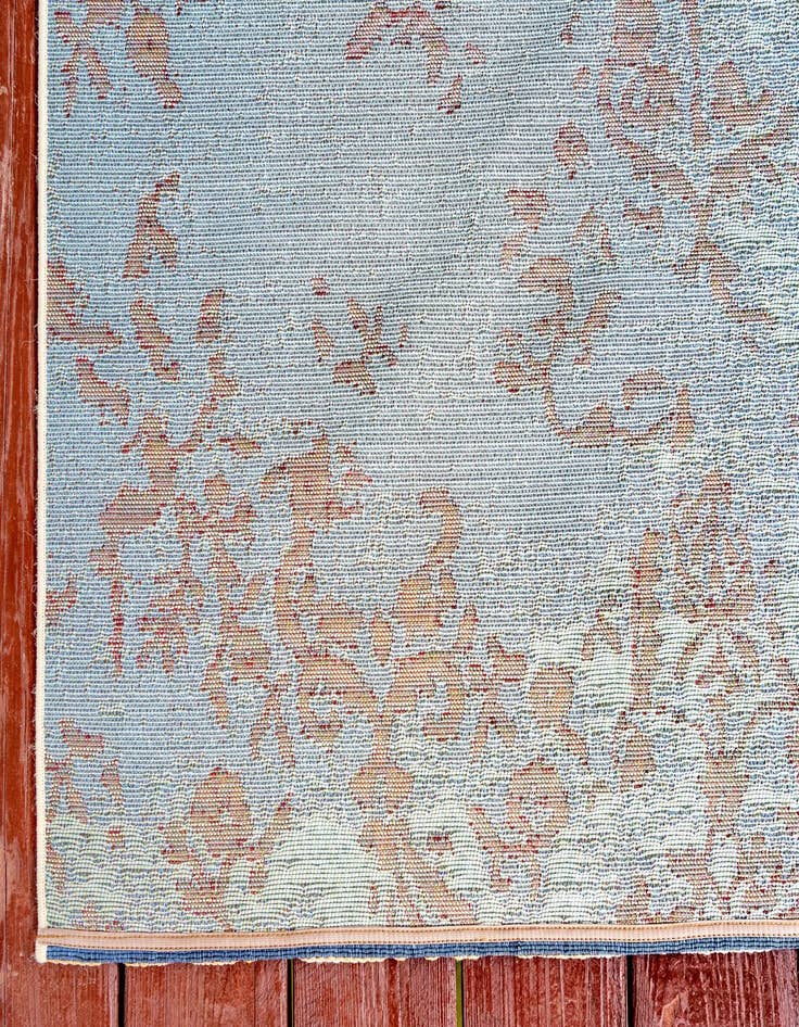 Detail image of 8' x 11' 4 Washable Botanical Indoor / Outdoor Rug