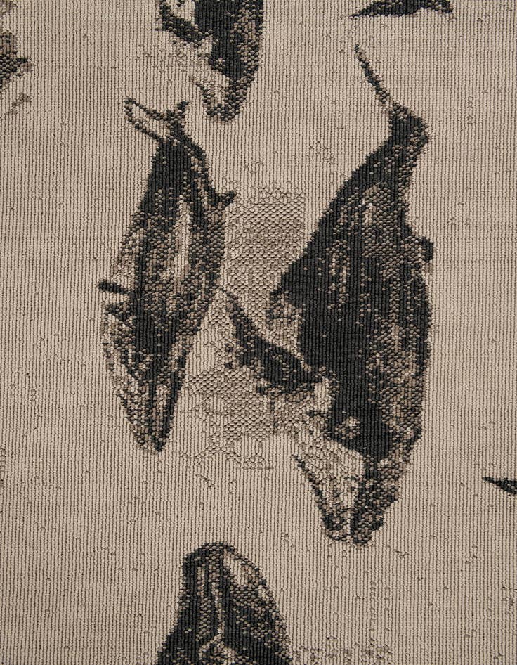 Detail image of  5' 2 x 7' 7  Washable Coastal Indoor / Outdoor Rug