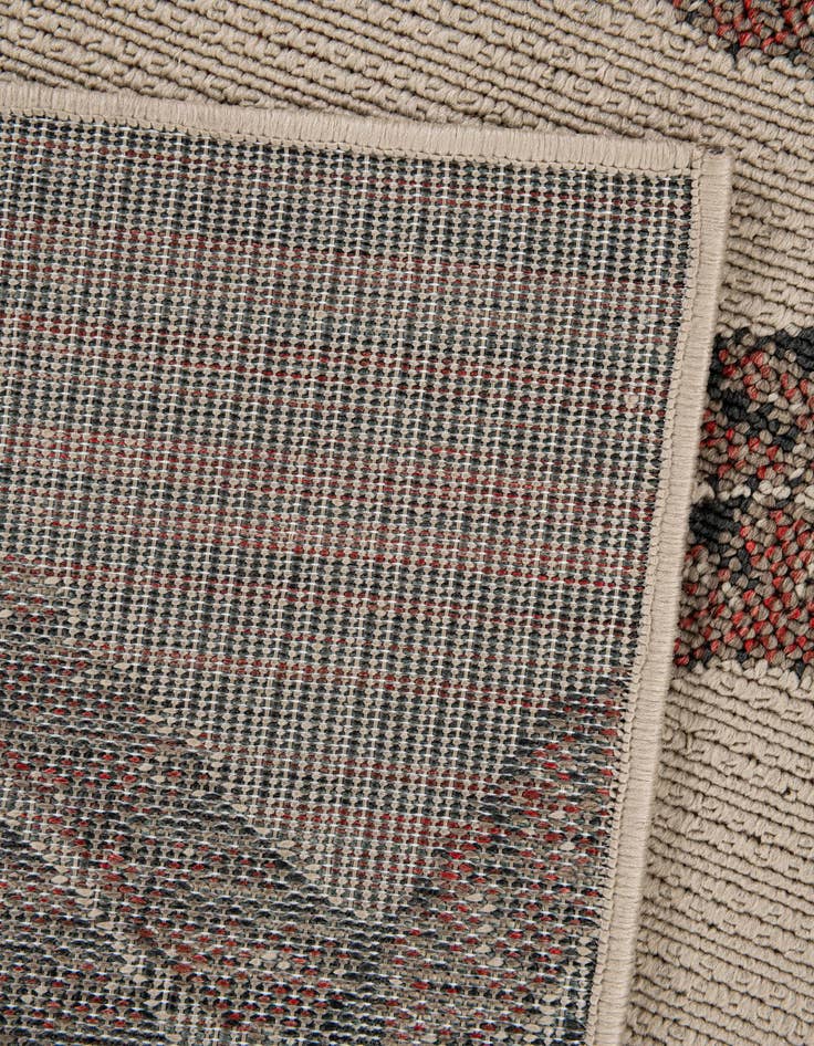 Detail image of  5' 3 x 7' 7  Washable Coastal Indoor / Outdoor Rug