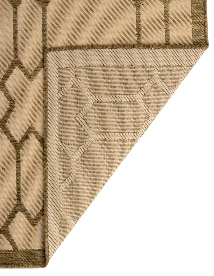 Detail image of  6' x 9'  Washable Lattice Indoor / Outdoor Rug
