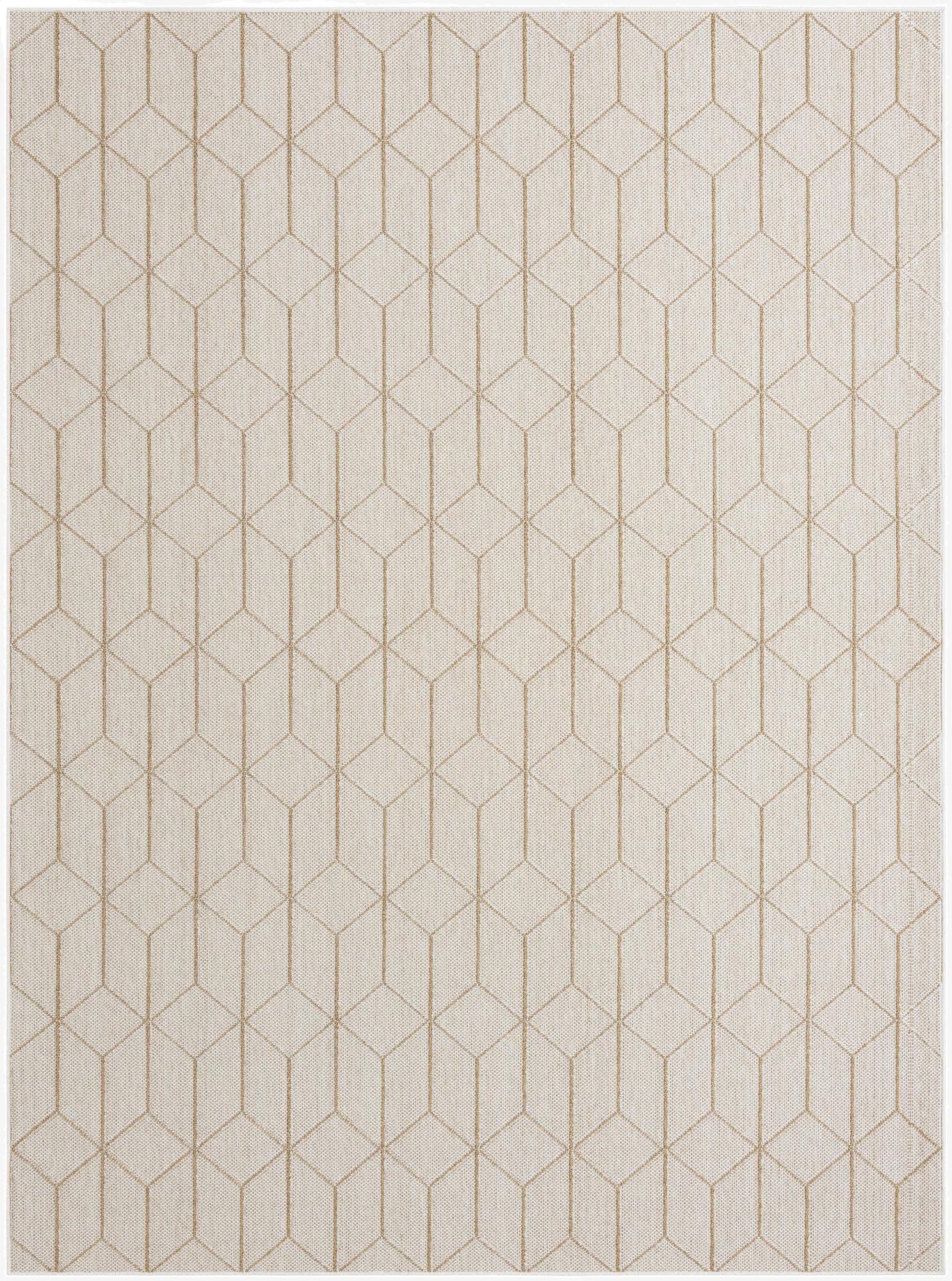 9' x 12'  Washable Lattice Indoor / Outdoor Rug