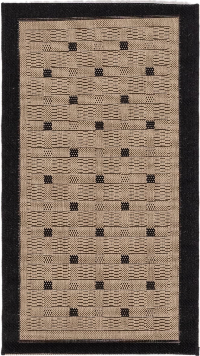  2' x 3' 6  Washable Modern Indoor / Outdoor Rug
