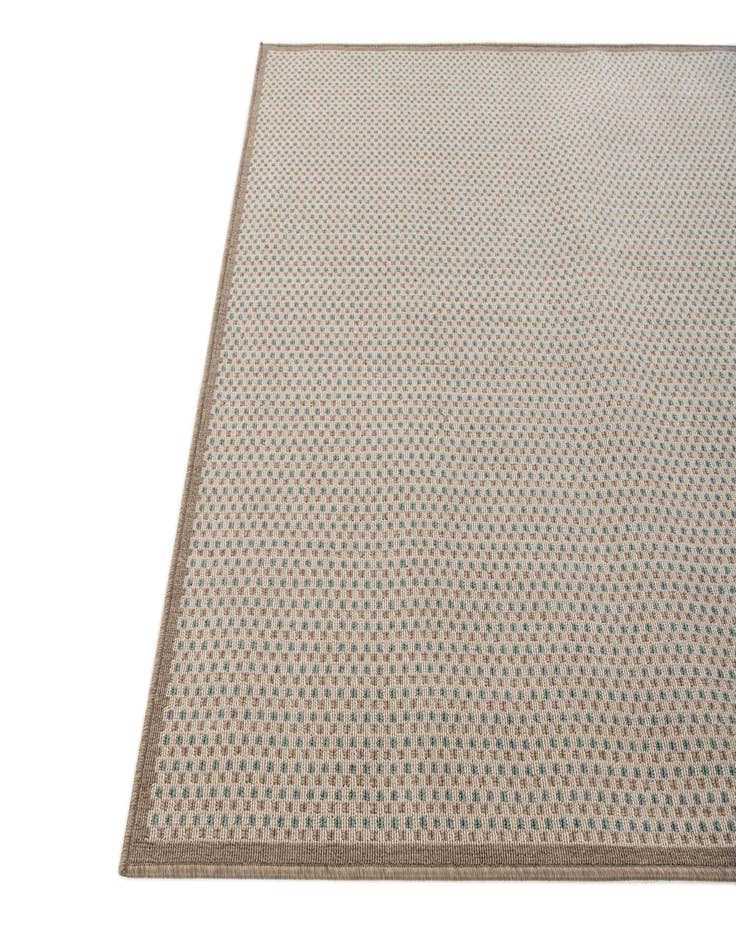 Detail image of  5' 3 x 7' 7  Washable Modern Indoor / Outdoor Rug