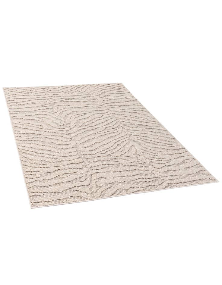 Detail image of  5' 3 x 7' 9  Washable Modern Indoor / Outdoor Rug