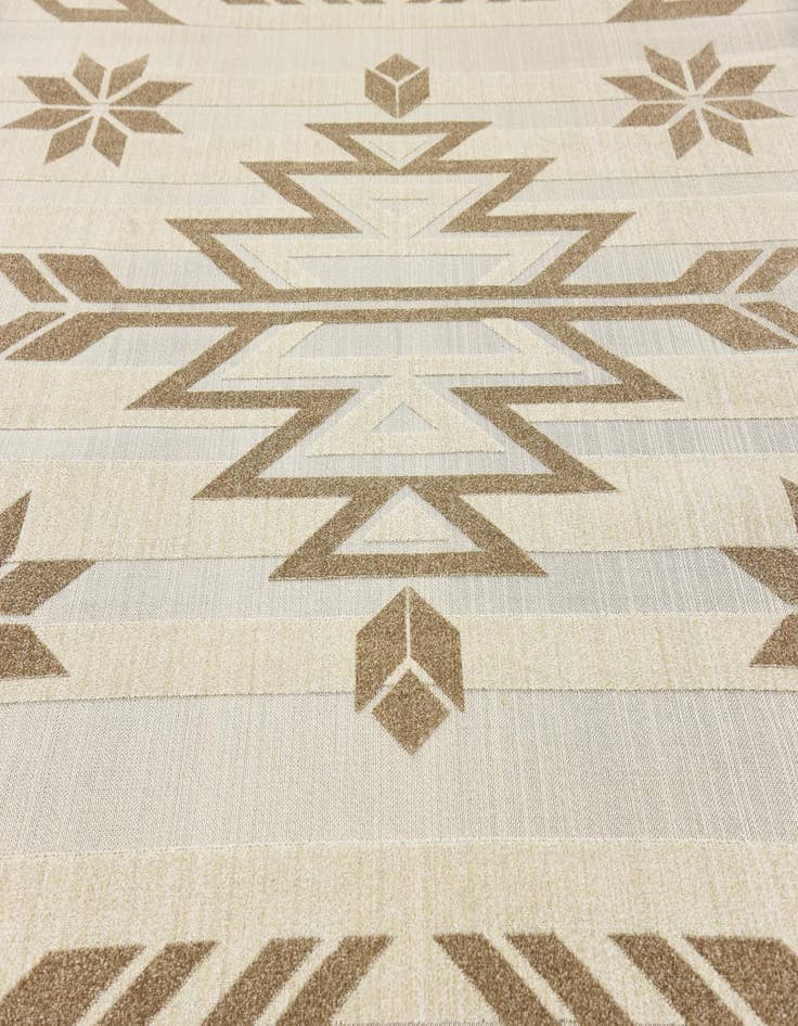 Detail image of  9' x 12'  Washable Modern Indoor / Outdoor Rug