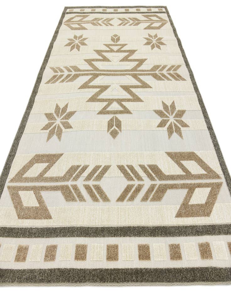 Detail image of  7' x 10'  Washable Modern Indoor / Outdoor Rug