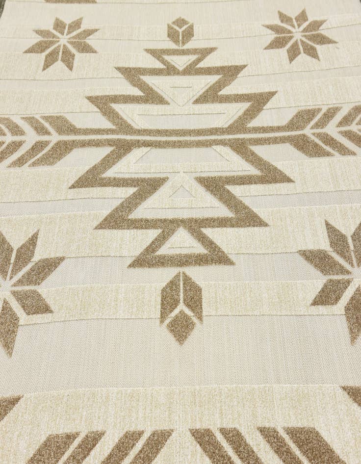 Detail image of  7' x 10'  Washable Modern Indoor / Outdoor Rug