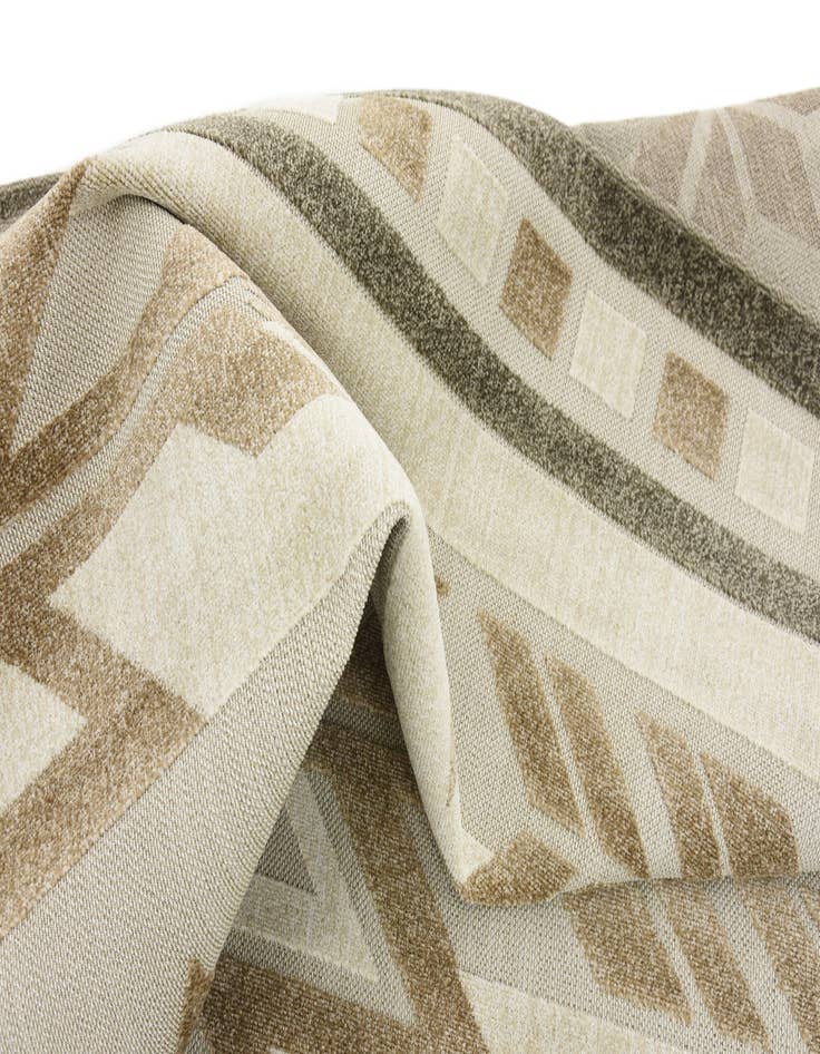 Detail image of  7' x 10'  Washable Modern Indoor / Outdoor Rug