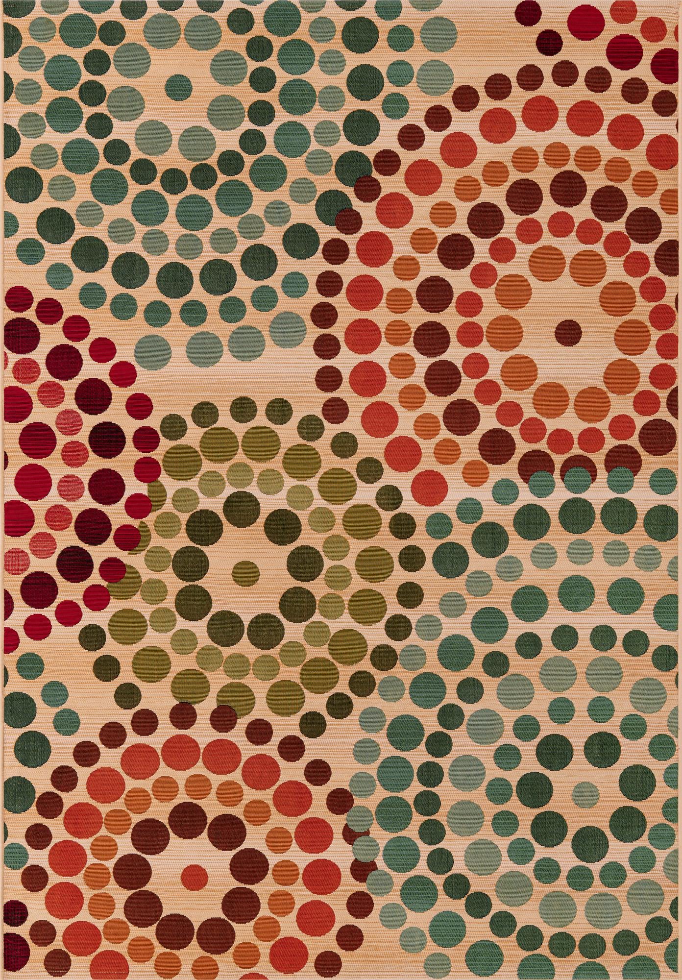 Beige 4' x 6' Vaughn Modern Indoor / Outdoor Rug | Rugs.com