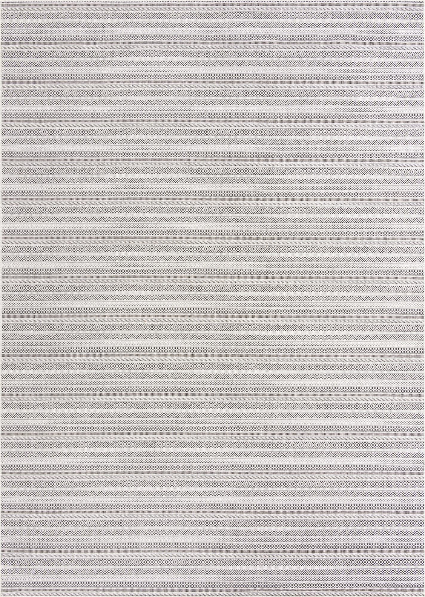  10' x 14'  Washable Ribbon Indoor / Outdoor Rug