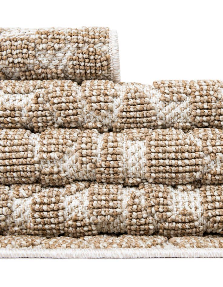 Detail image of  6' 1 x 9'  Washable Safari Indoor / Outdoor Rug