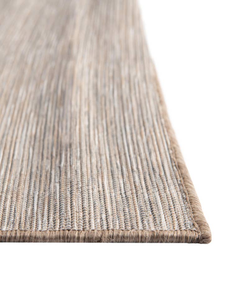Detail image of  6' 3 x 9'  Washable Solid Indoor / Outdoor Rug