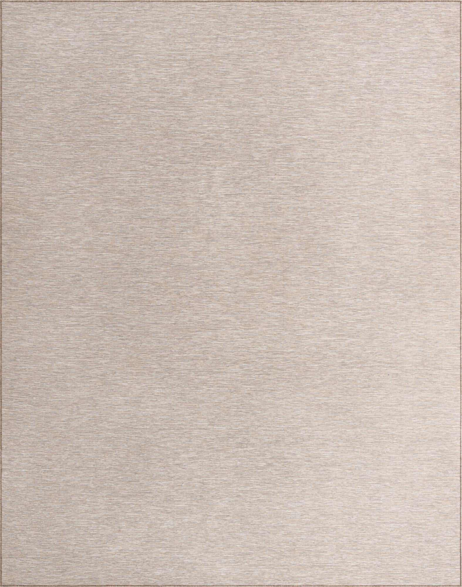  9' 4 x 12'  Washable Solid Indoor / Outdoor Rug