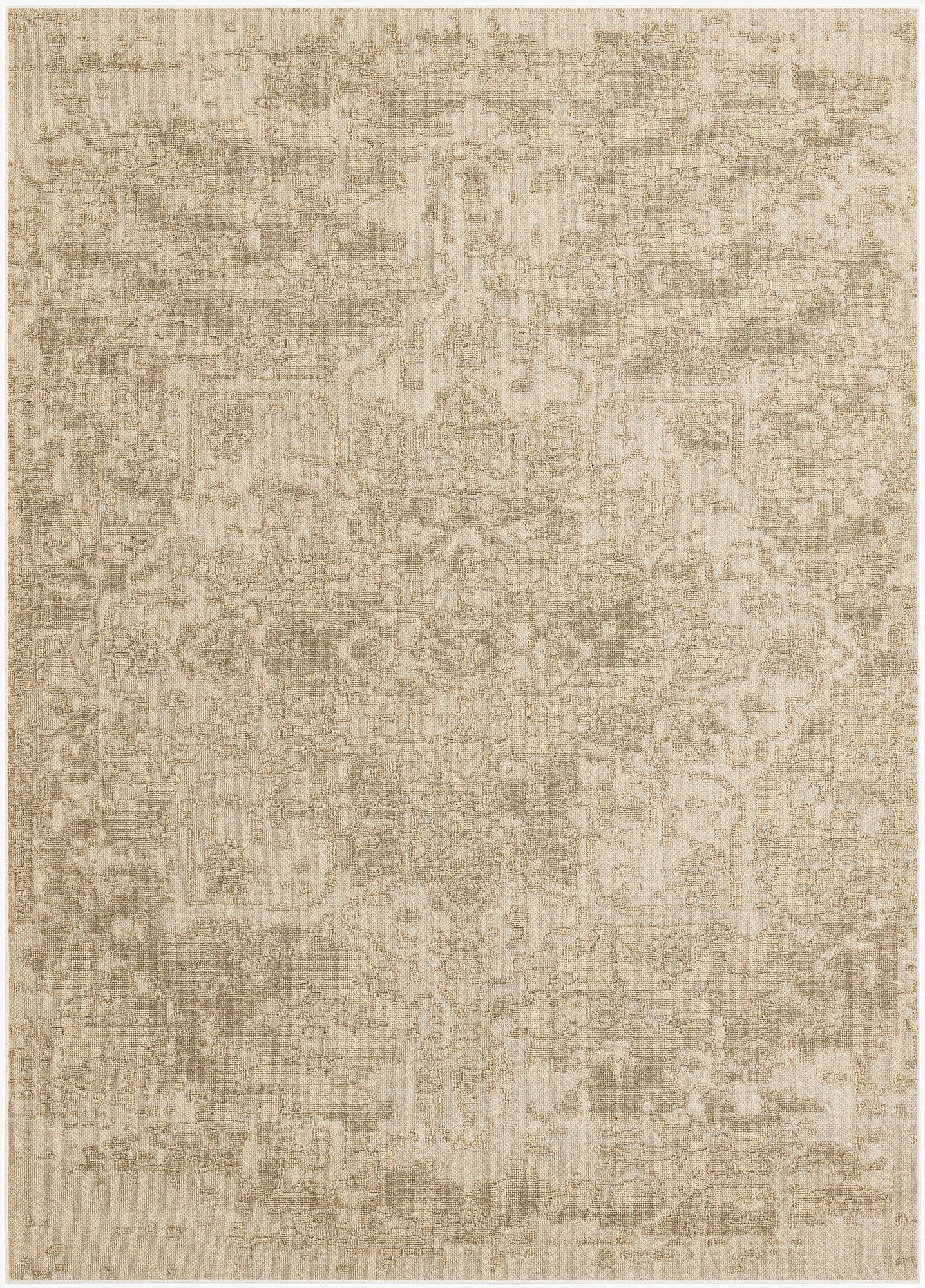  9' x 12'  Washable Traditional Indoor / Outdoor Rug