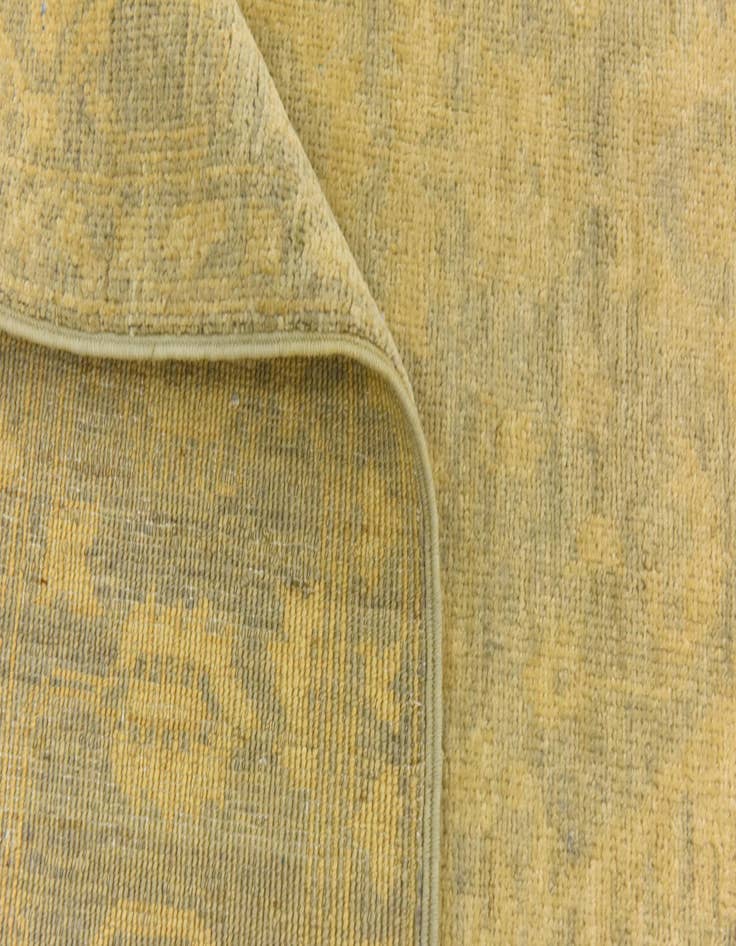 Detail image of  4' 7 x 6' 6  Hand Knotted Over-Dyed Ziegler Rug