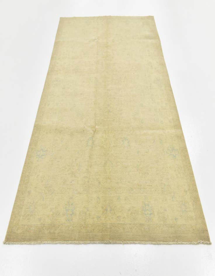 Detail image of  5' 7 x 8'  Hand Knotted Over-Dyed Ziegler Rug