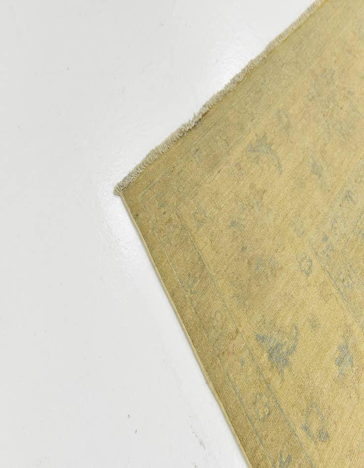 Detail image of  6' 5 x 9' 7  Hand Knotted Over-Dyed Ziegler Rug