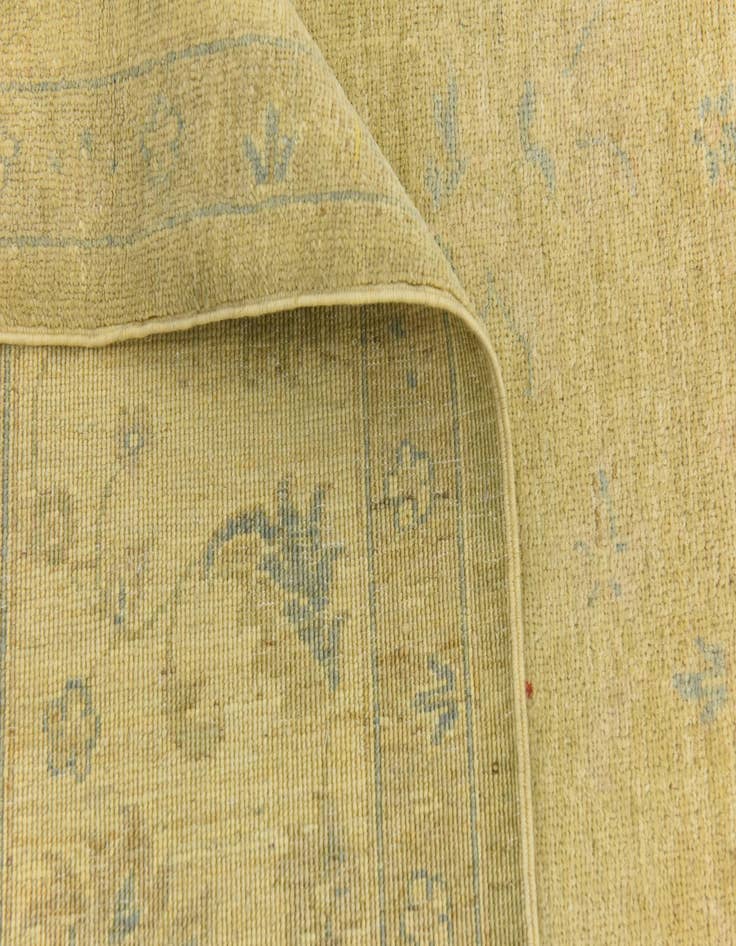 Detail image of  6' 5 x 9' 7  Hand Knotted Over-Dyed Ziegler Rug