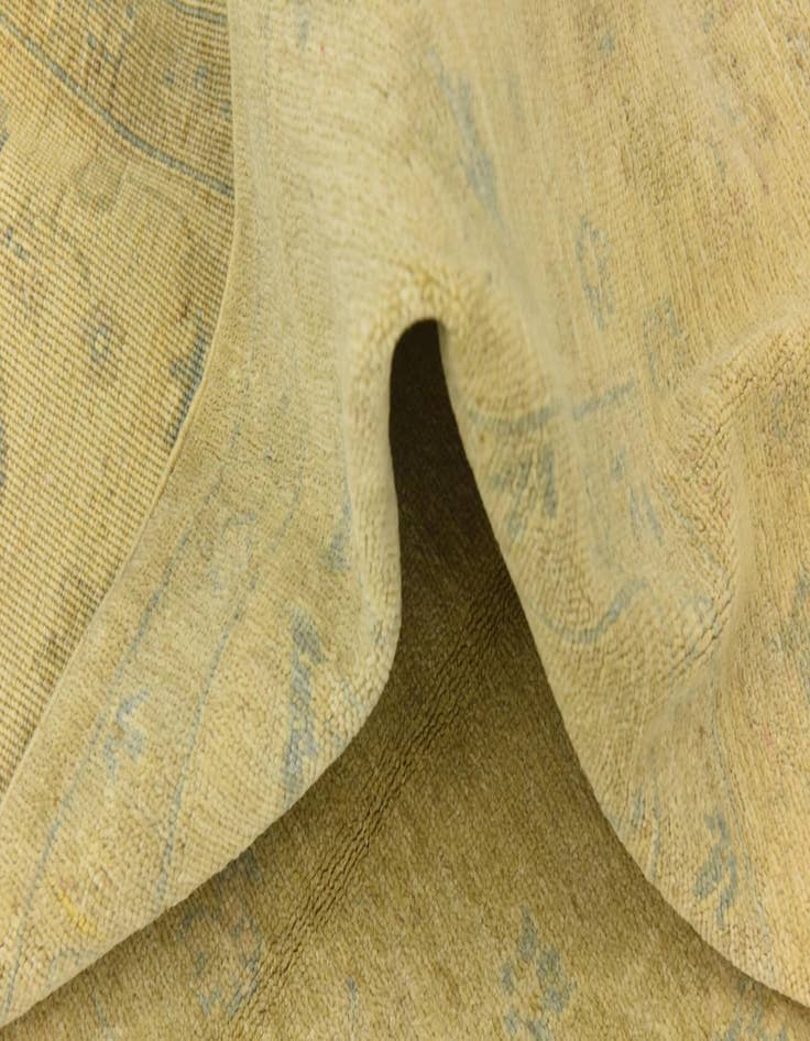 Detail image of  6' 5 x 9' 7  Hand Knotted Over-Dyed Ziegler Rug