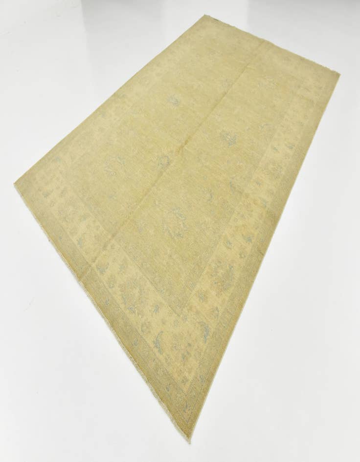 Detail image of  6' 5 x 9' 7  Hand Knotted Over-Dyed Ziegler Rug