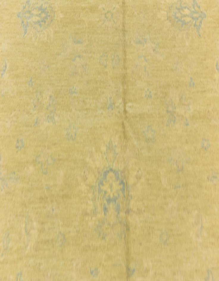 Detail image of  6' 5 x 9' 7  Hand Knotted Over-Dyed Ziegler Rug