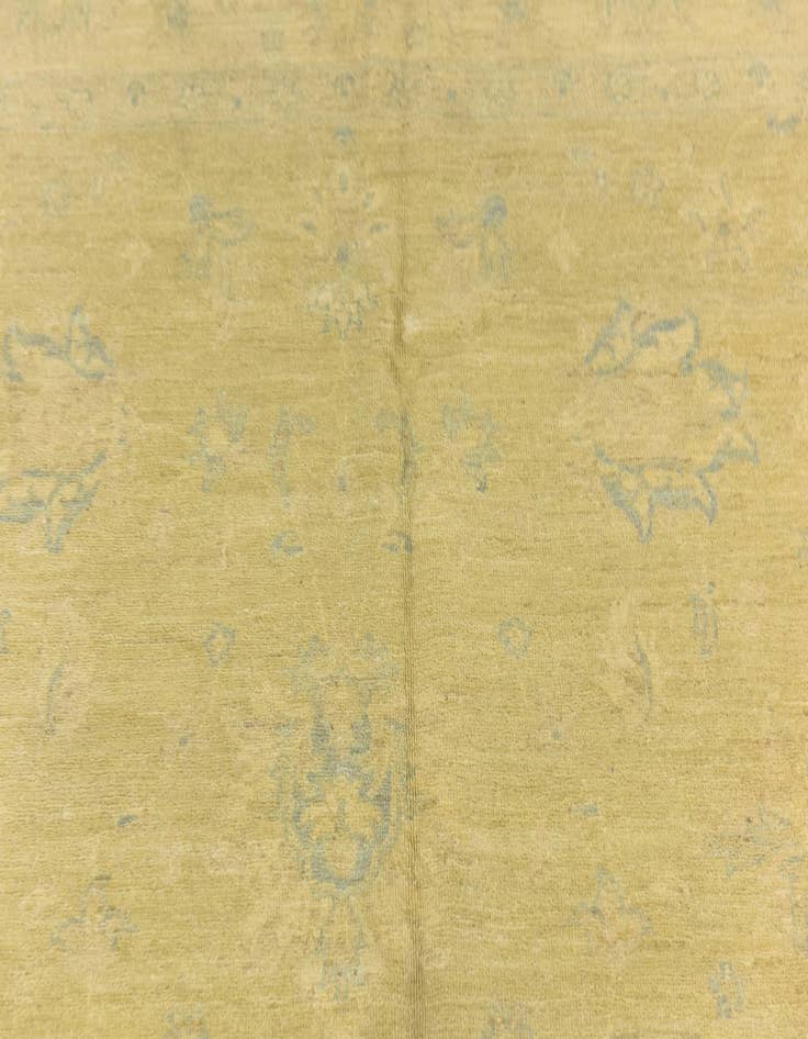 Detail image of  6' 5 x 9' 7  Hand Knotted Over-Dyed Ziegler Rug