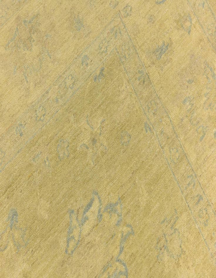 Detail image of  6' 5 x 9' 7  Hand Knotted Over-Dyed Ziegler Rug