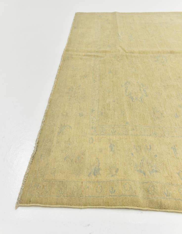 Detail image of  6' 5 x 9' 7  Hand Knotted Over-Dyed Ziegler Rug