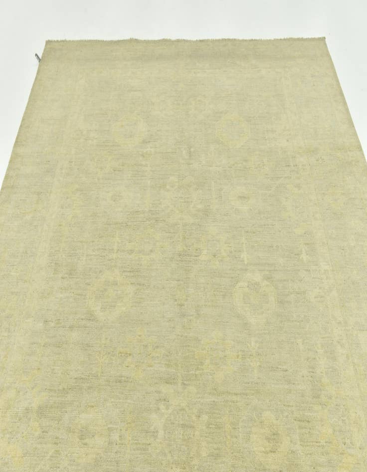 Detail image of  6' 8 x 9' 1  Hand Knotted Over-Dyed Ziegler Rug