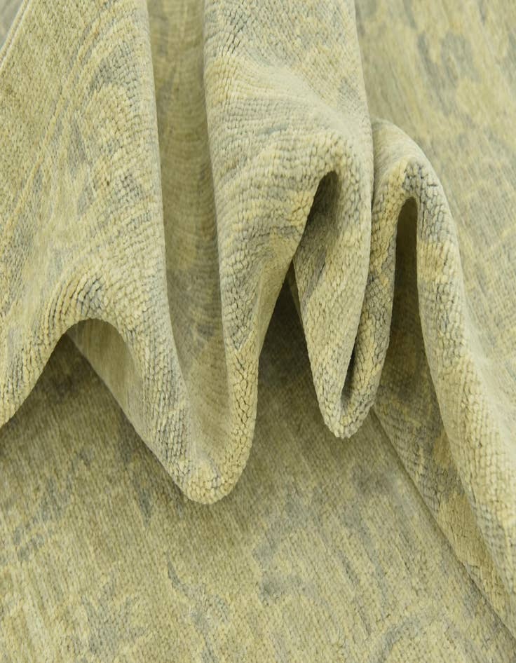 Detail image of 10' x 13' 4 Hand Knotted Over-Dyed Ziegler Rug