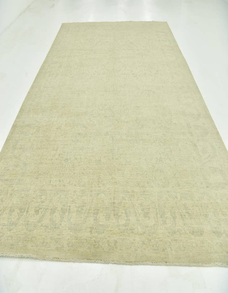 Detail image of 10' x 13' 4 Hand Knotted Over-Dyed Ziegler Rug