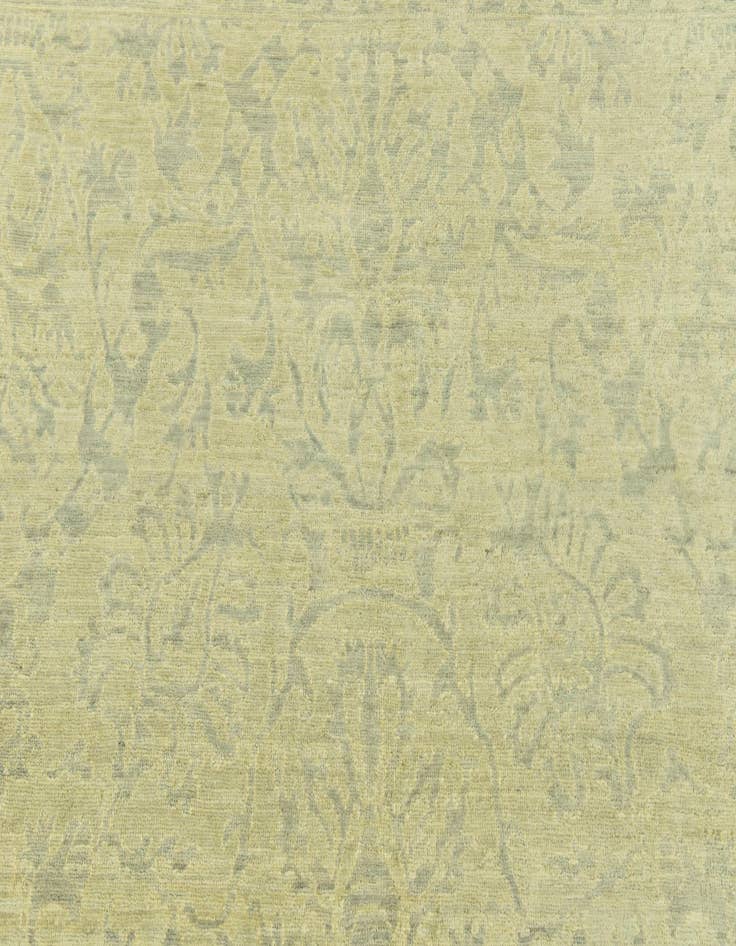 Detail image of 10' x 13' 4 Hand Knotted Over-Dyed Ziegler Rug