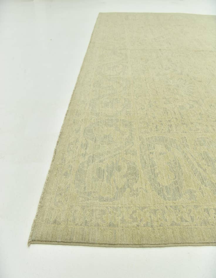 Detail image of 10' x 13' 4 Hand Knotted Over-Dyed Ziegler Rug