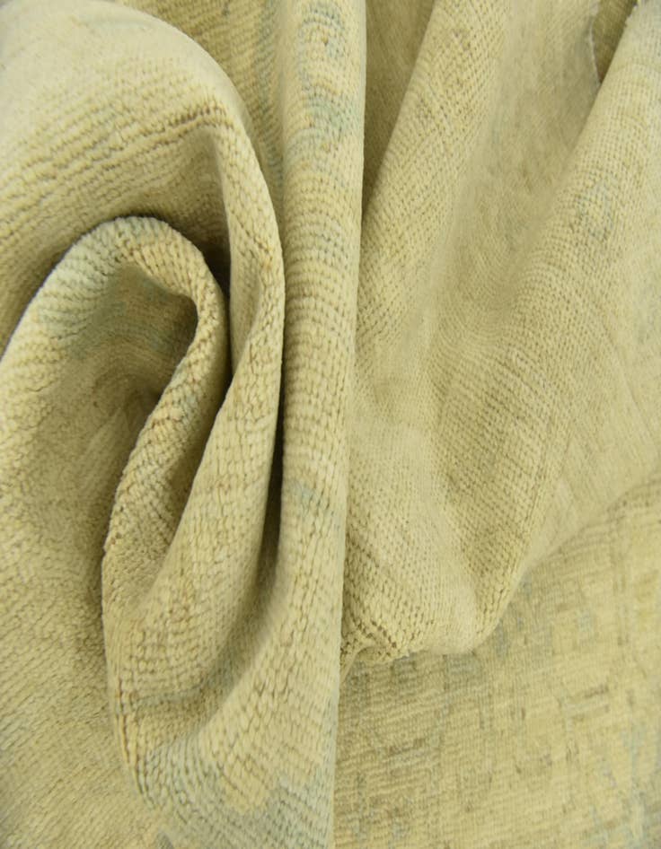 Detail image of  9' 6 x 13'  Hand Knotted Over-Dyed Ziegler Rug