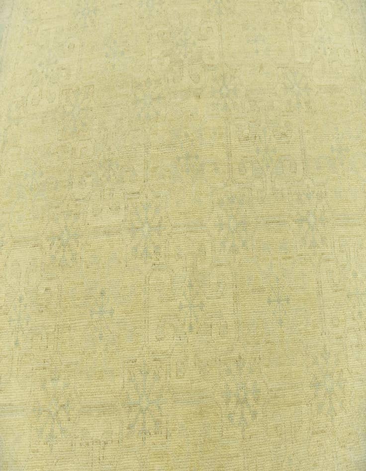 Detail image of  9' 6 x 13'  Hand Knotted Over-Dyed Ziegler Rug