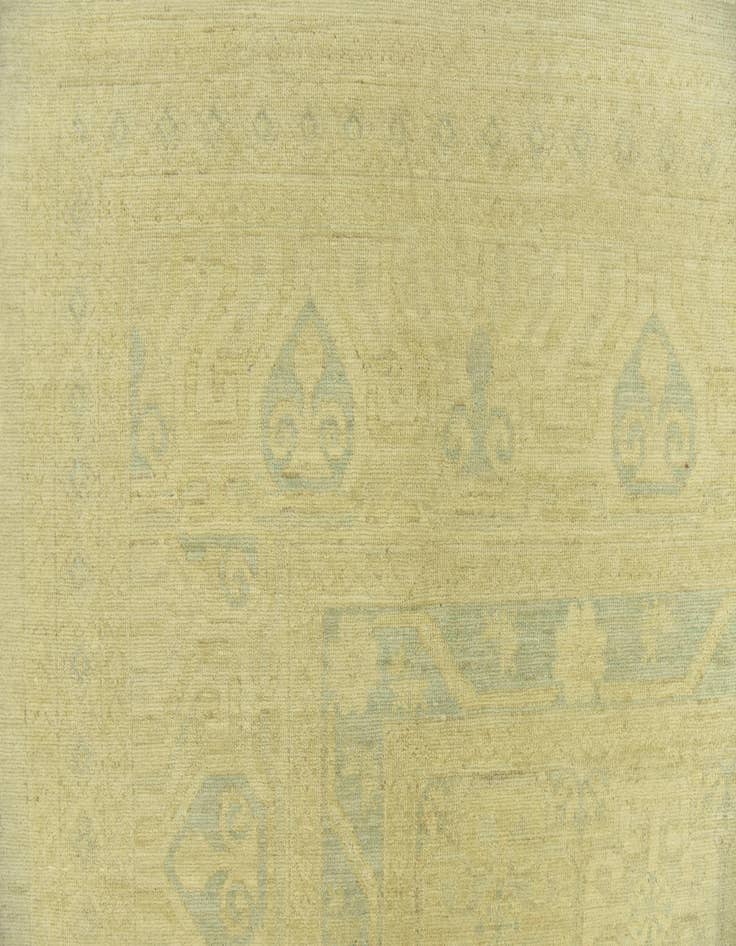 Detail image of  9' 6 x 13'  Hand Knotted Over-Dyed Ziegler Rug