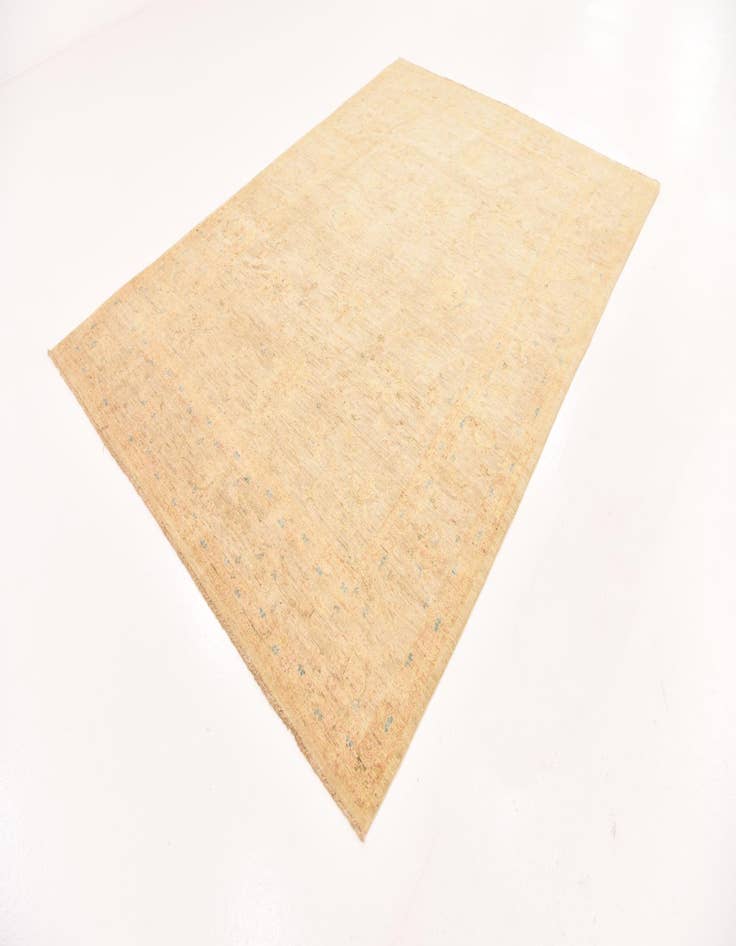 Detail image of  6' 9 x 9' 5  Hand Knotted Over-Dyed Ziegler Rug