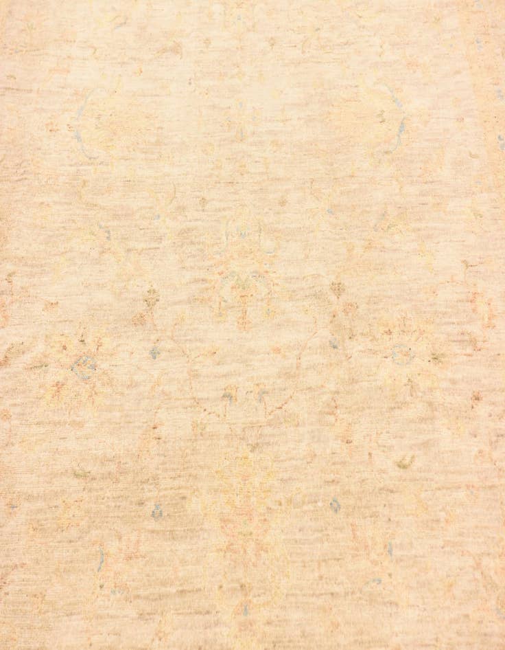 Detail image of  6' 9 x 9' 5  Hand Knotted Over-Dyed Ziegler Rug