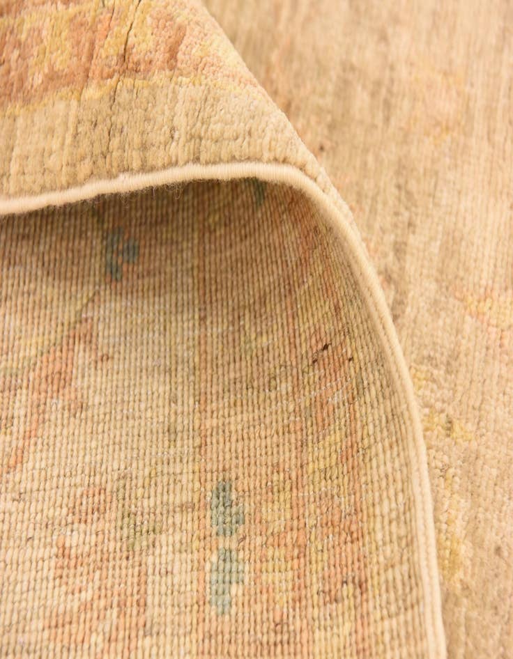 Detail image of  6' 9 x 9' 5  Hand Knotted Over-Dyed Ziegler Rug