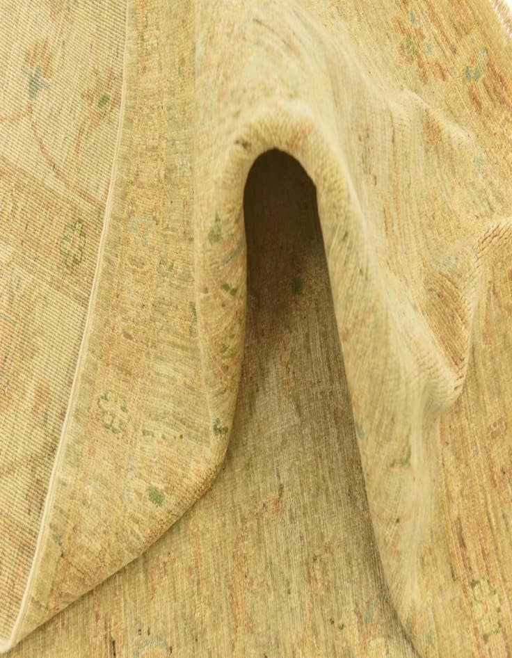 Detail image of  5' 7 x 7' 8  Hand Knotted Over-Dyed Ziegler Rug