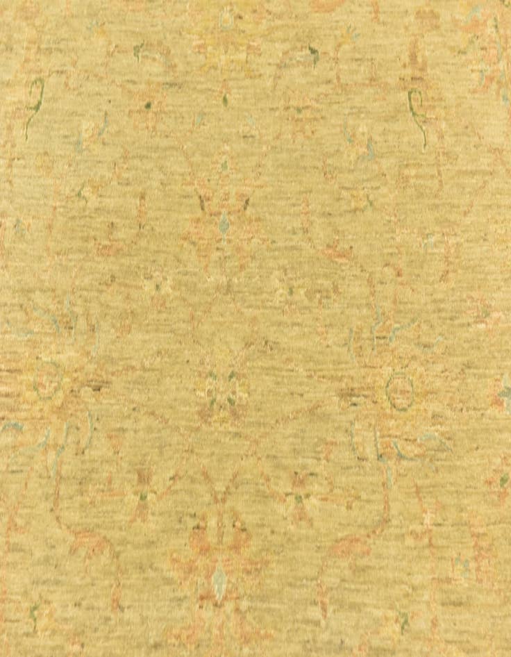 Detail image of  5' 7 x 7' 8  Hand Knotted Over-Dyed Ziegler Rug