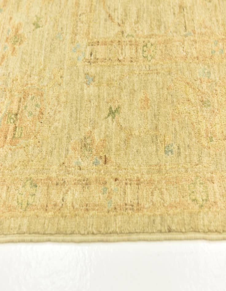 Detail image of  5' 7 x 7' 8  Hand Knotted Over-Dyed Ziegler Rug