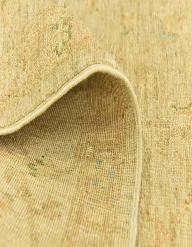 Detail image of  5' 7 x 7' 8  Hand Knotted Over-Dyed Ziegler Rug