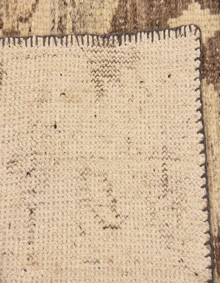 Detail image of 8' 4 x 9' 9 Hand Knotted Patchwork Wool Rug