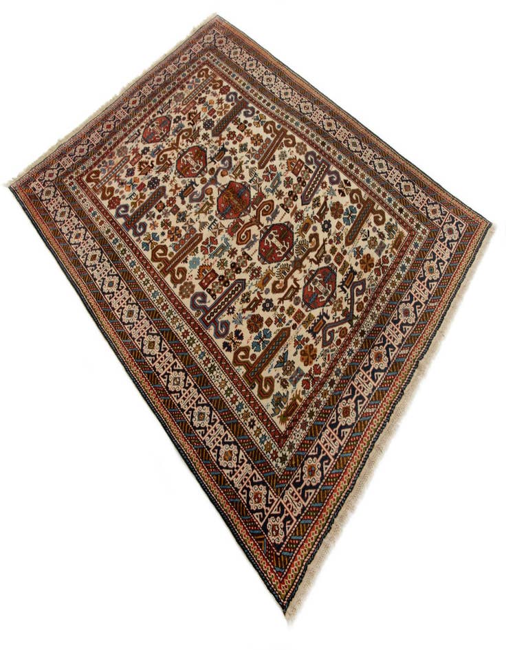 Detail image of  4' 3 x 5' 8 Perepedil Wool Rug