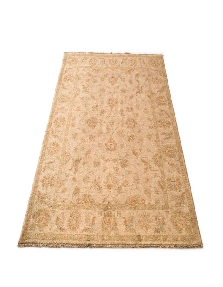 Detail image of  5' x 6' 6 Peshawar Ziegler Wool Rug